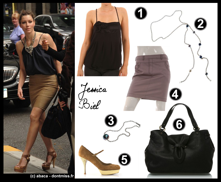 Look de Jessica Biel